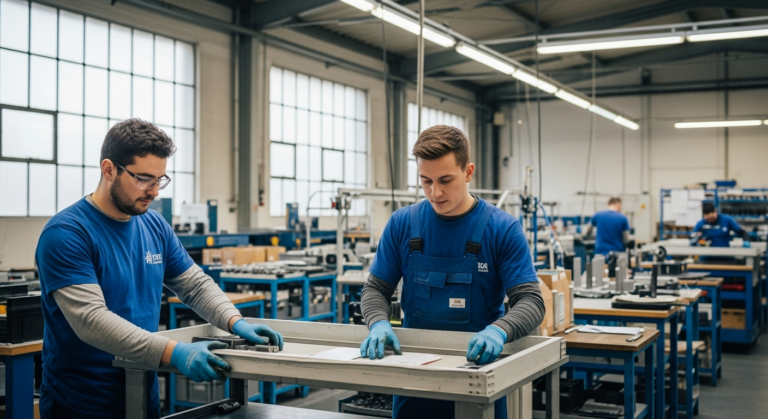 munkaerőpiaci kihívások: csapat képzés és betanítás gyártósoron