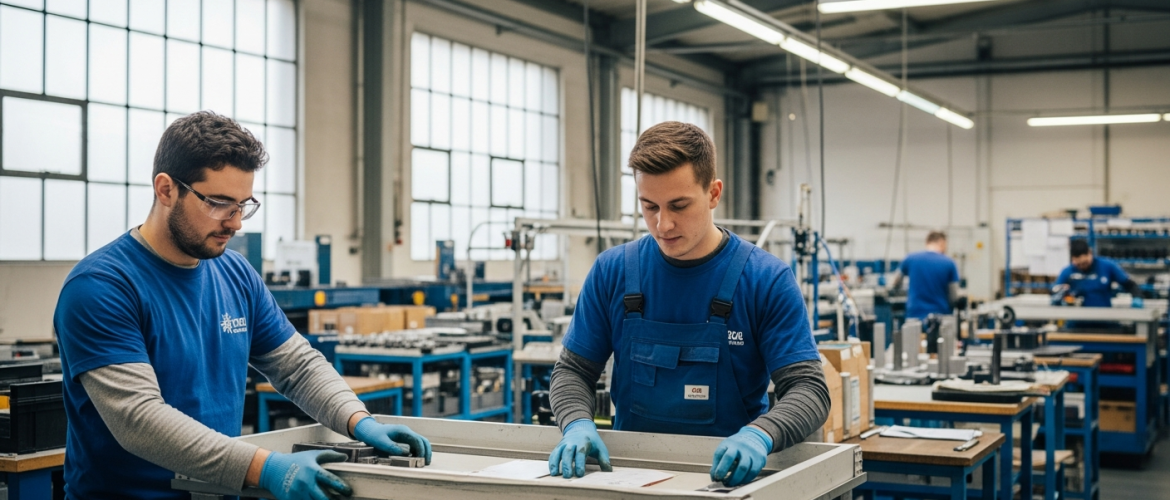 munkaerőpiaci kihívások: csapat képzés és betanítás gyártósoron